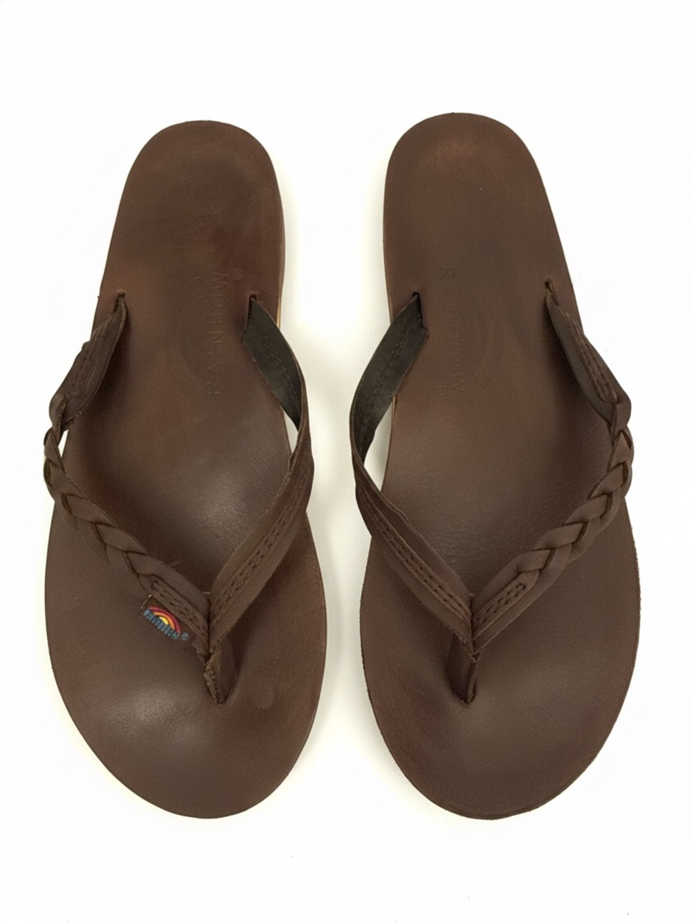 Rainbow Women’s Flirty Braidy Flip Flop Sandals - Picture 3 of 16